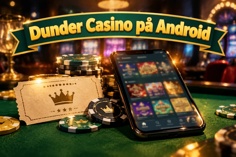 Dunder Casino på Android