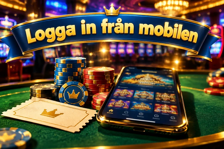 Logga in från mobilen